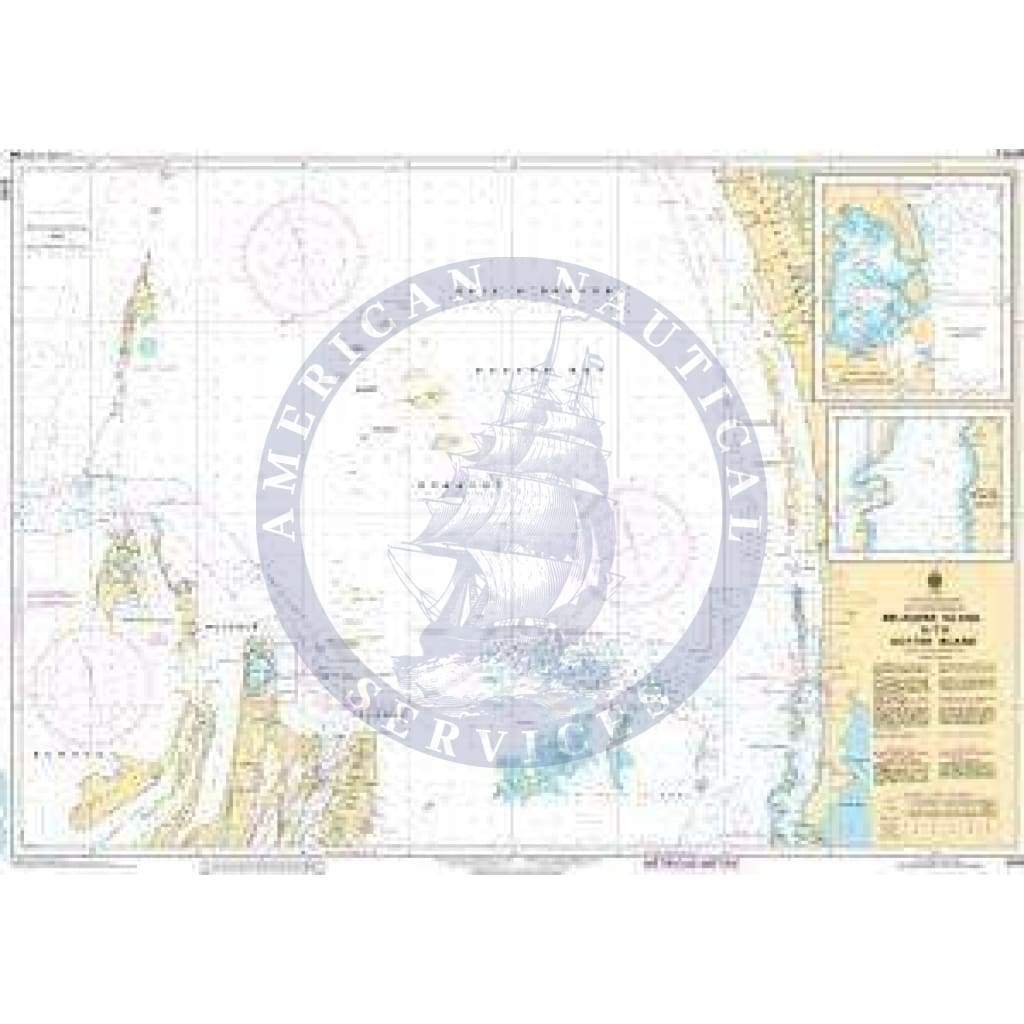 CHS Nautical Chart 5505: Bélanger Island à/to Cotter Island
