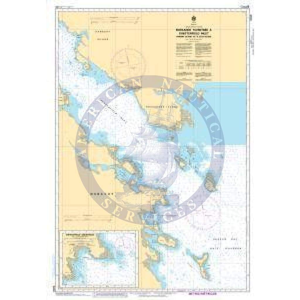 CHS Nautical Chart 5620: Entrance to/Entrée à Chesterfield Inlet (Fairway Island to/à Ellis Island)