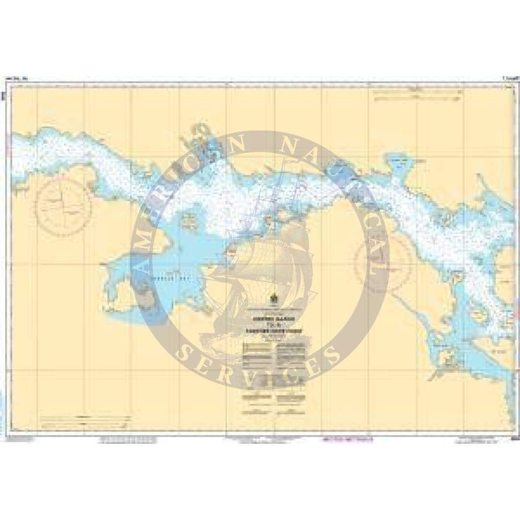 CHS Nautical Chart 5622: Centre Island to/à Farther Hope Point