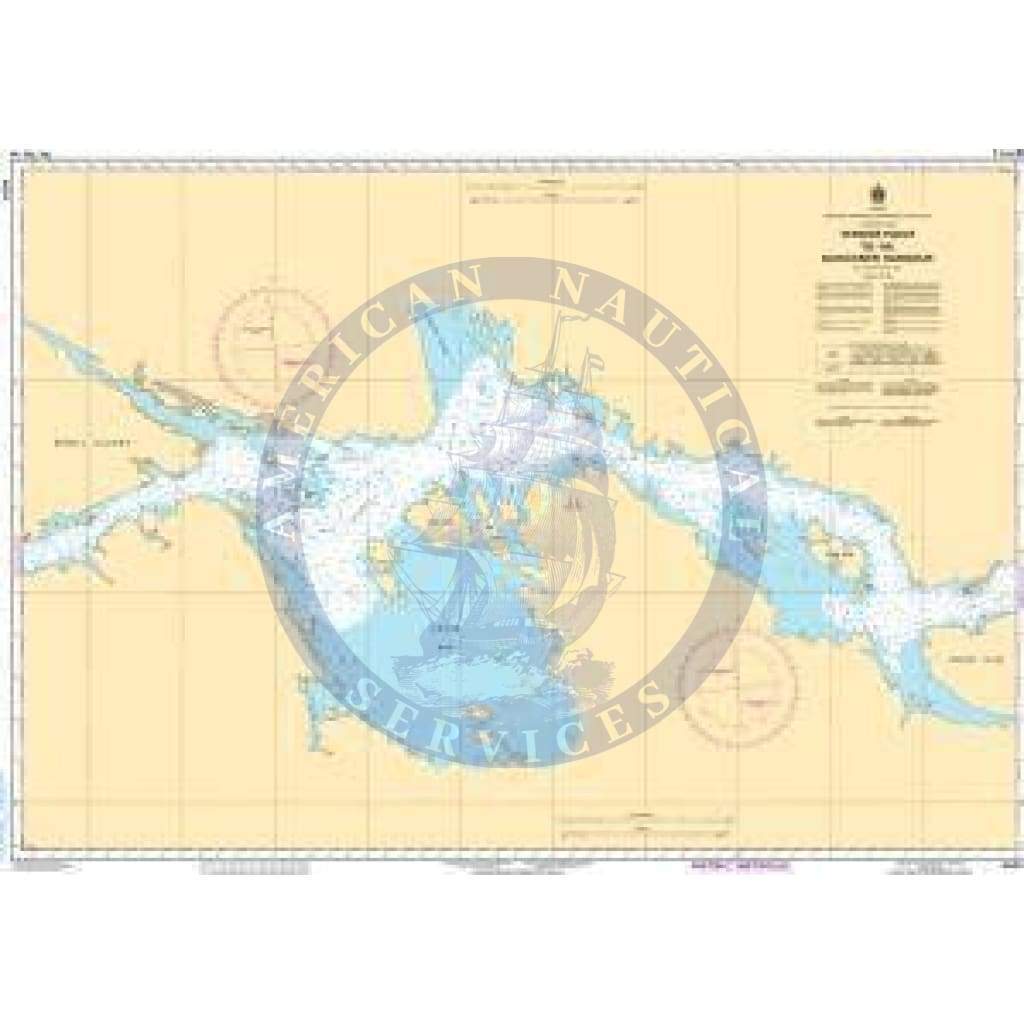 CHS Nautical Chart 5624: Terror Point to/au Schooner Harbour