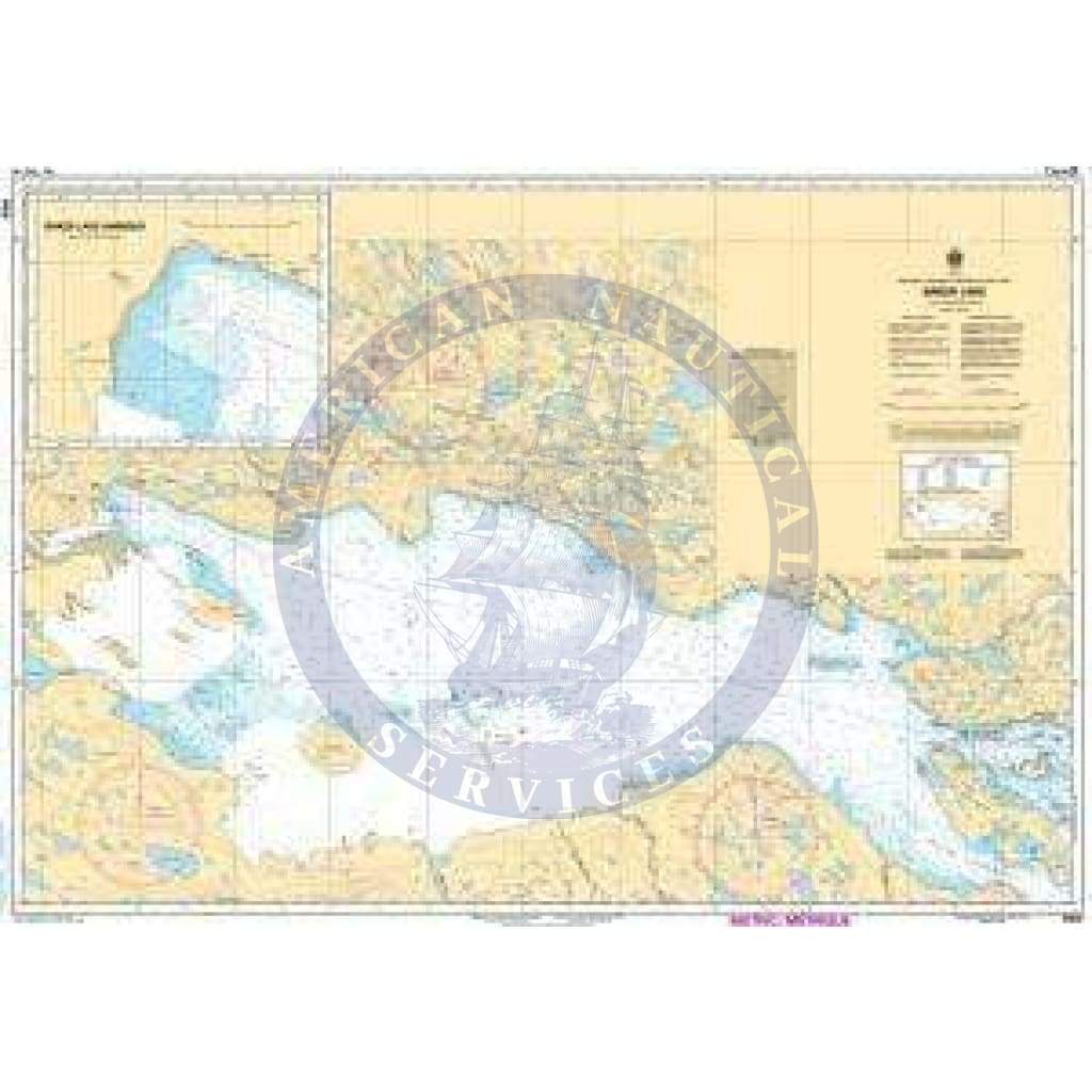 CHS Nautical Chart 5626: Baker Lake