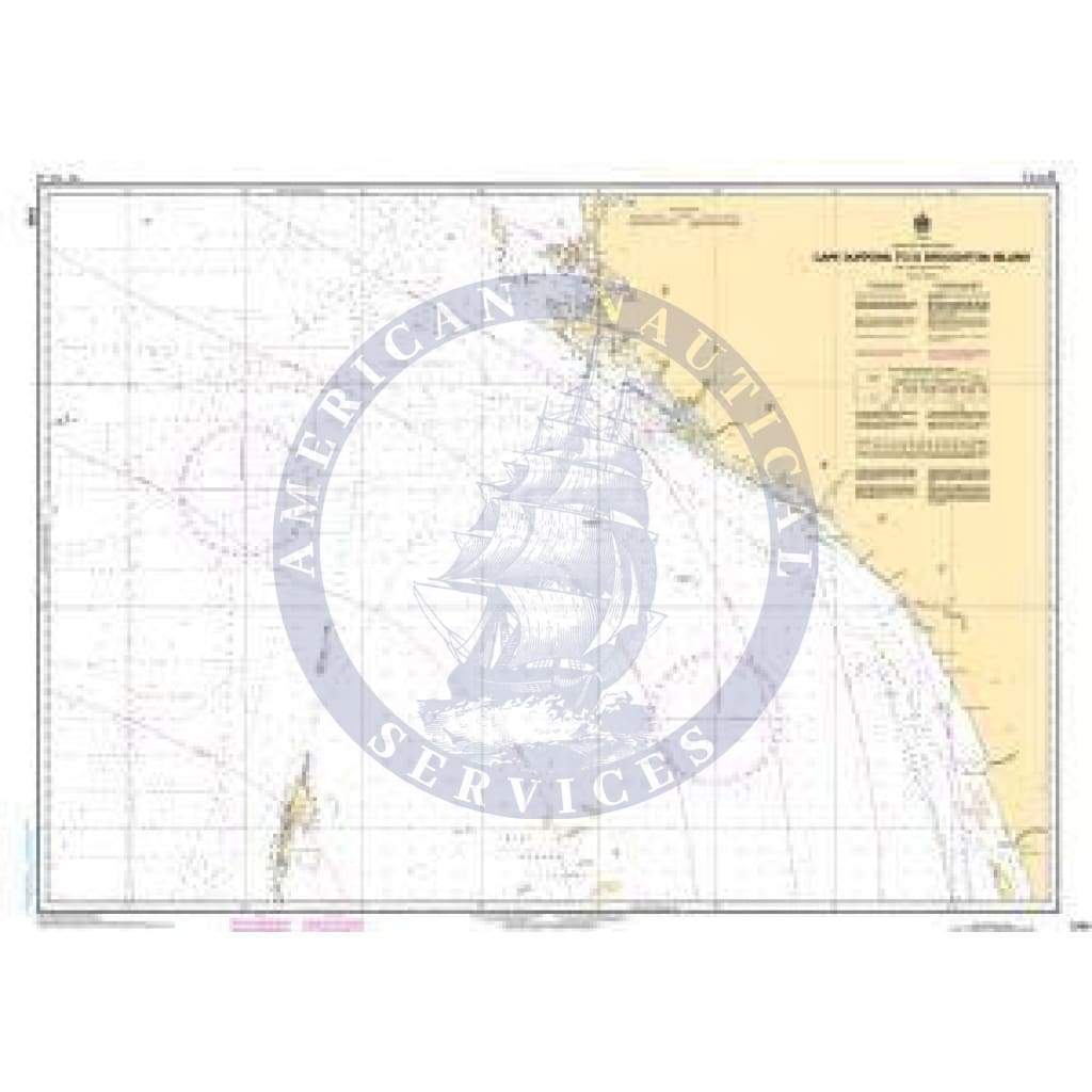 CHS Nautical Chart 5705: Cape Dufferin to/à Broughton Island