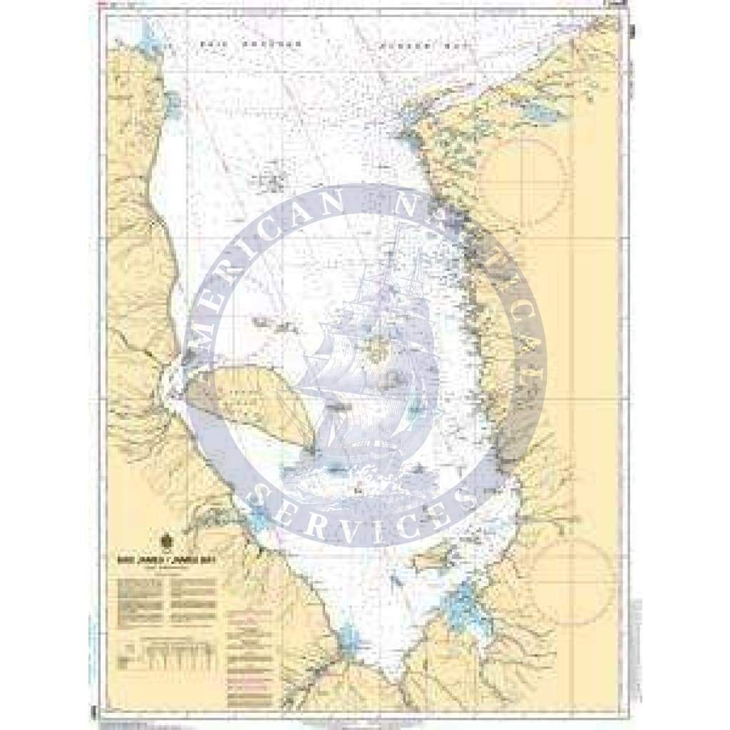 CHS Nautical Chart 5800: Baie James/James Bay
