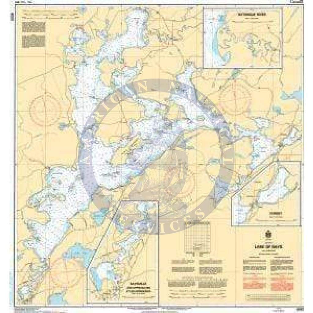 CHS Nautical Chart 6023: Lake of Bays