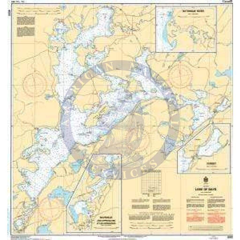CHS Nautical Chart 6023: Lake of Bays