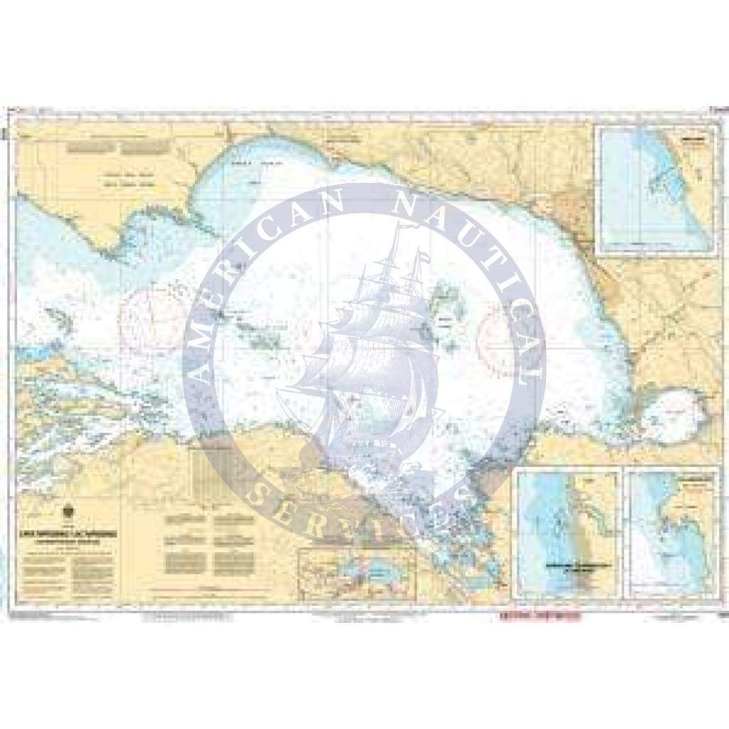 CHS Nautical Chart 6035: Lake Nipissing / Lac Nipissing(Eastern Portion / Partie est)