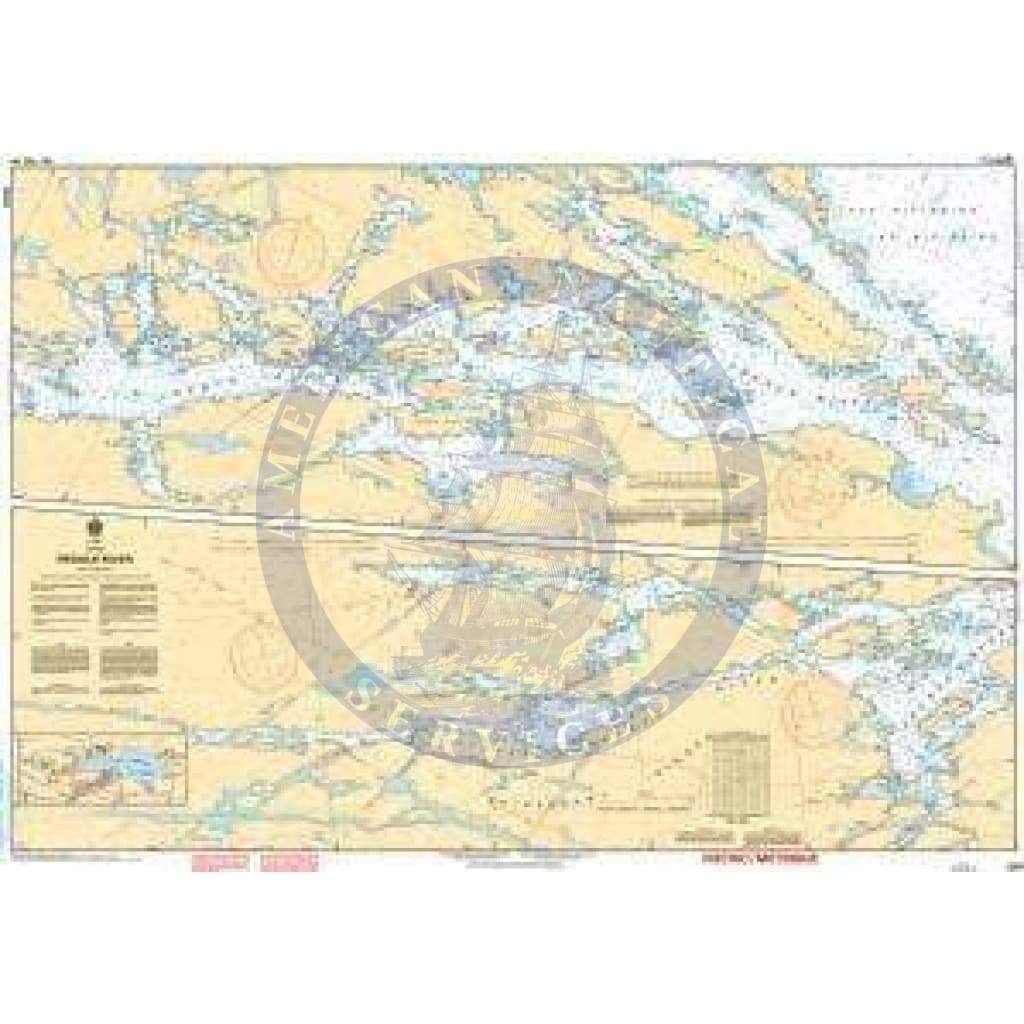 CHS Nautical Chart 6036: French River