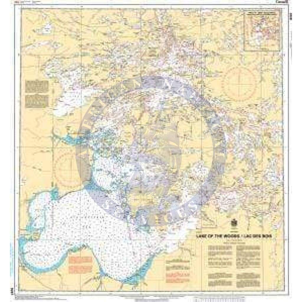 CHS Nautical Chart 6201: Lake of the Woods / Lac des Bois