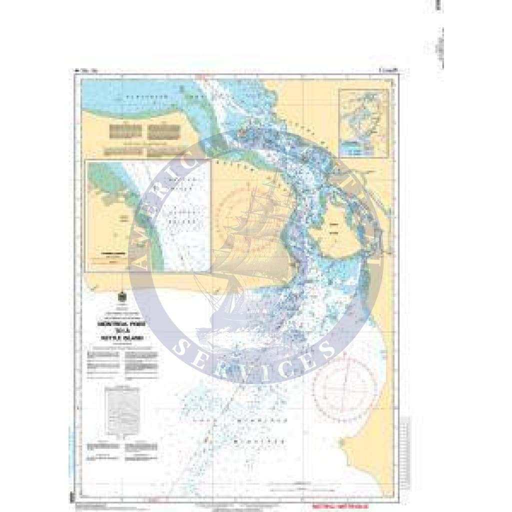 CHS Nautical Chart 6258: Montreal Point to/à Kettle Island