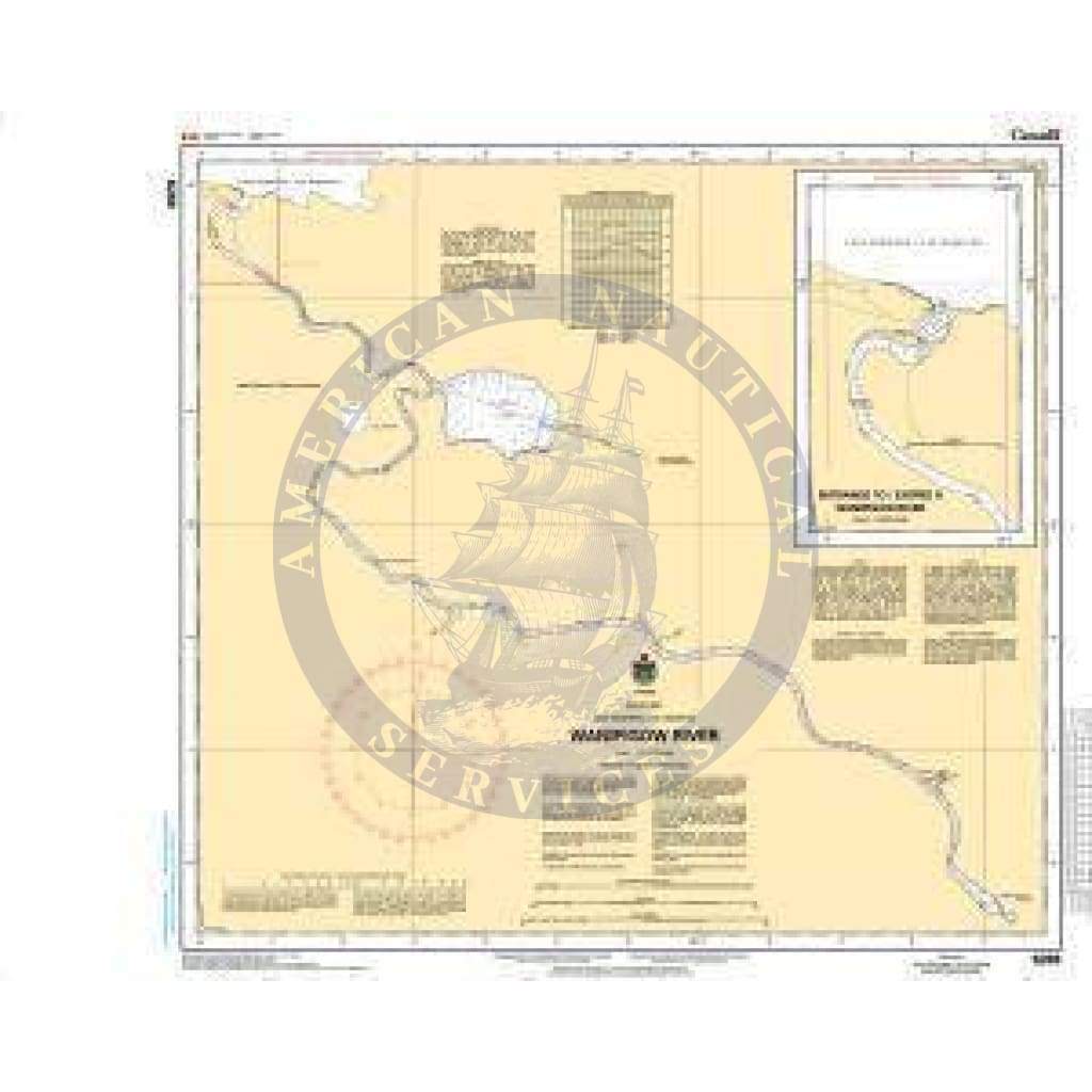 CHS Nautical Chart 6269: Wanipigow River