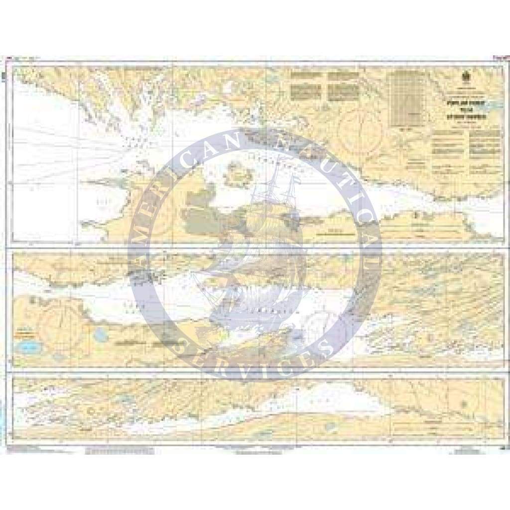CHS Nautical Chart 6311: Poplar Point to/à Stony Rapids