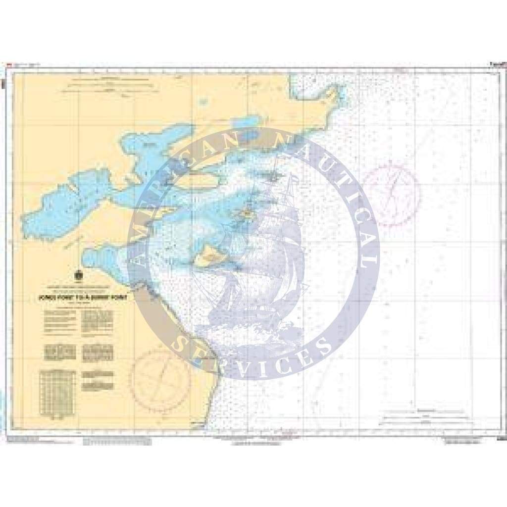 CHS Nautical Chart 6359: Jones Point to/à Burnt Point