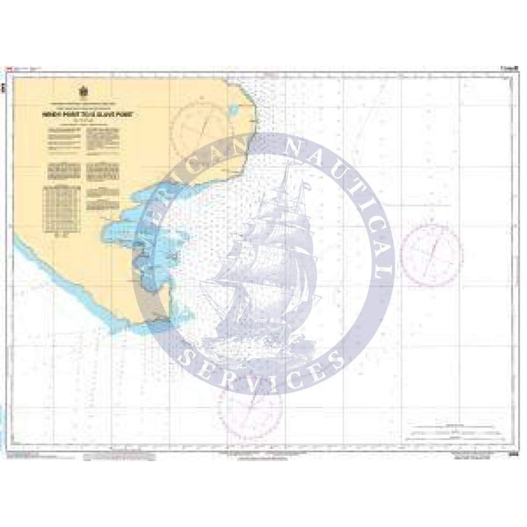 CHS Nautical Chart 6360: Windy Point to/à Slave Point