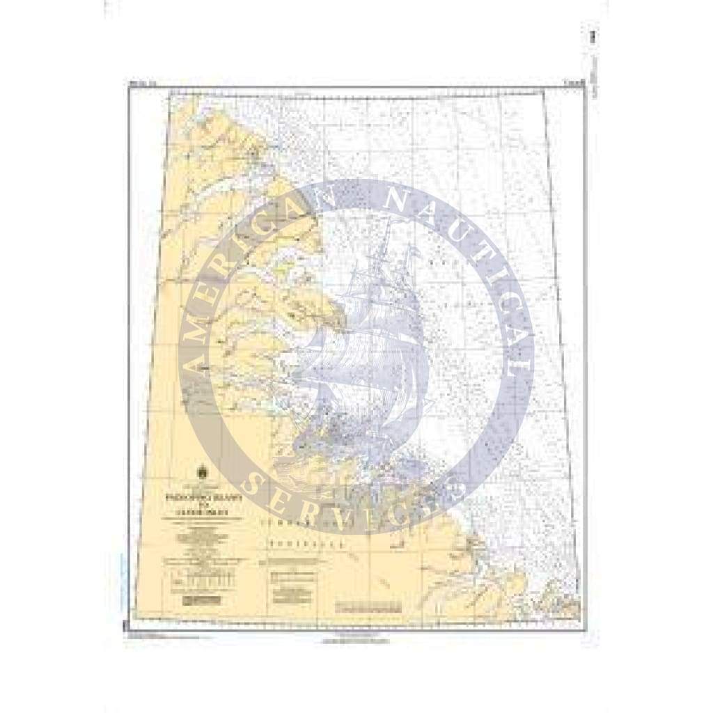 CHS Nautical Chart 7053: Padloping Island to Clyde Inlet
