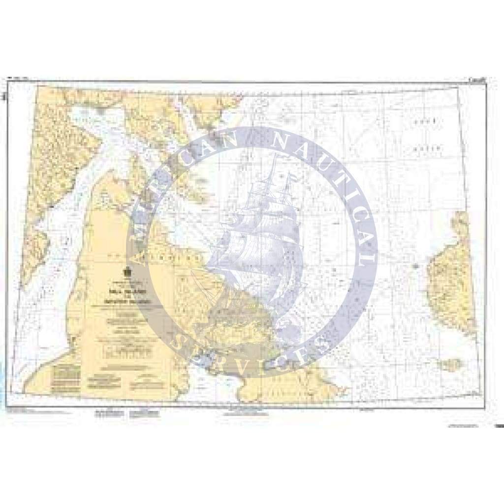 CHS Nautical Chart 7065: Mill Island to Winter Island