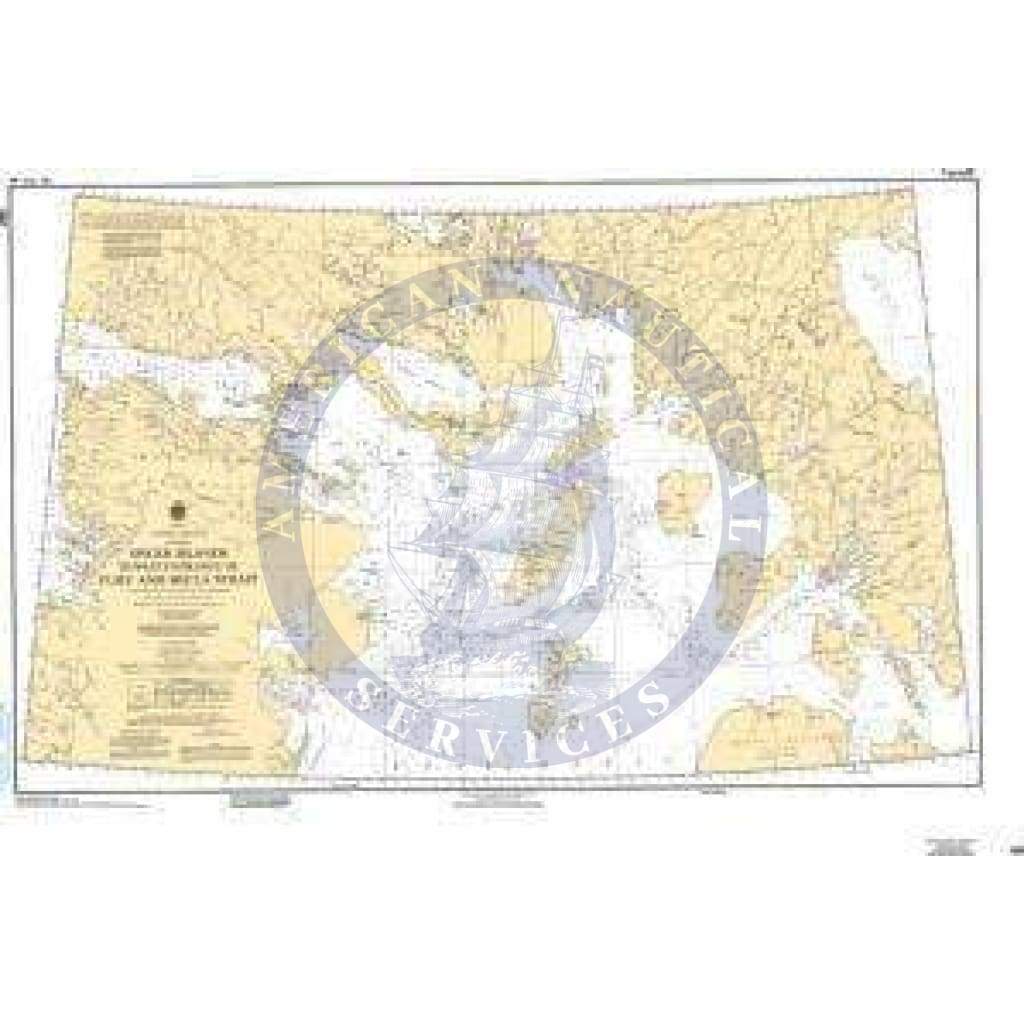 CHS Nautical Chart 7067: Spicer Islands to West Entrance of Fury and Hecla Strait