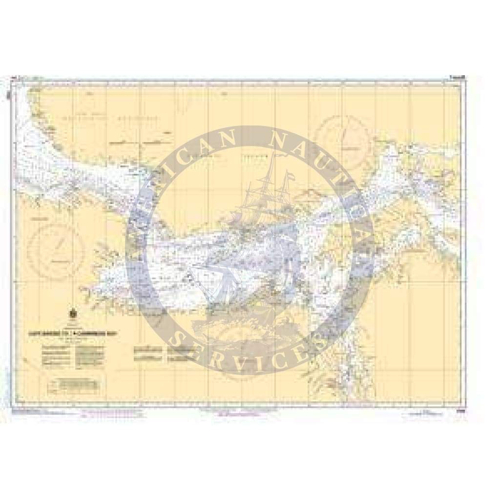 CHS Nautical Chart 7082: Cape Baring to/à Cambridge Bay