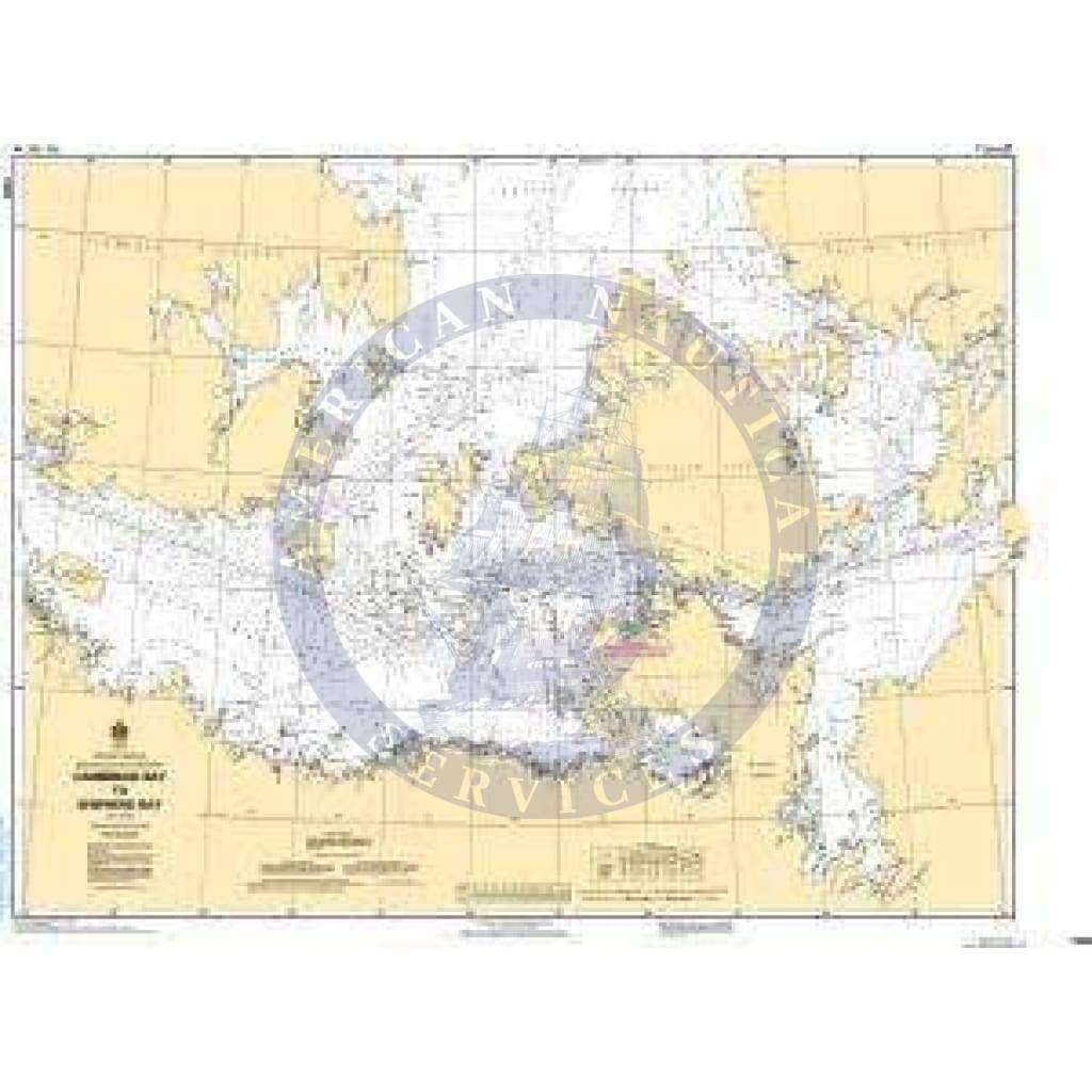 CHS Nautical Chart 7083: Cambridge Bay to Shepherd Bay