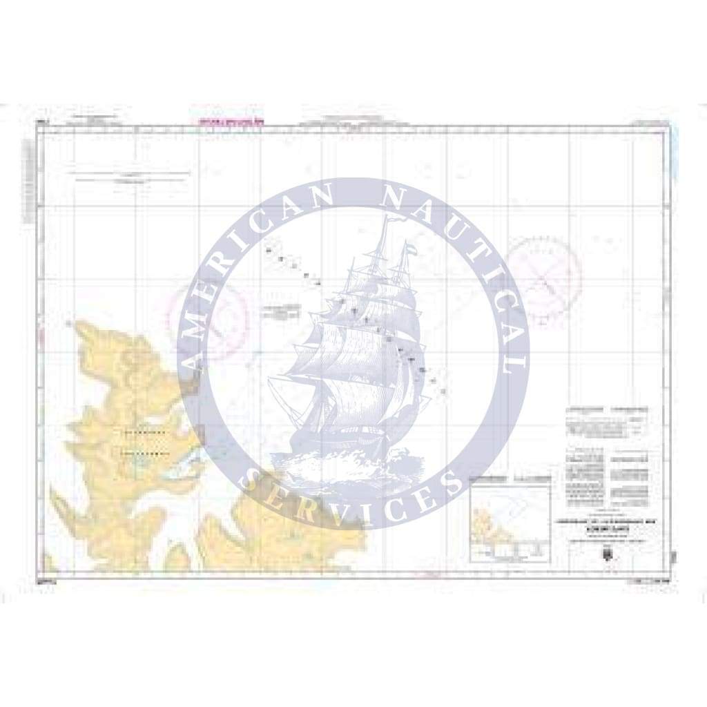 CHS Nautical Chart 7136: Cape Mercy and Approaches/et les Approches