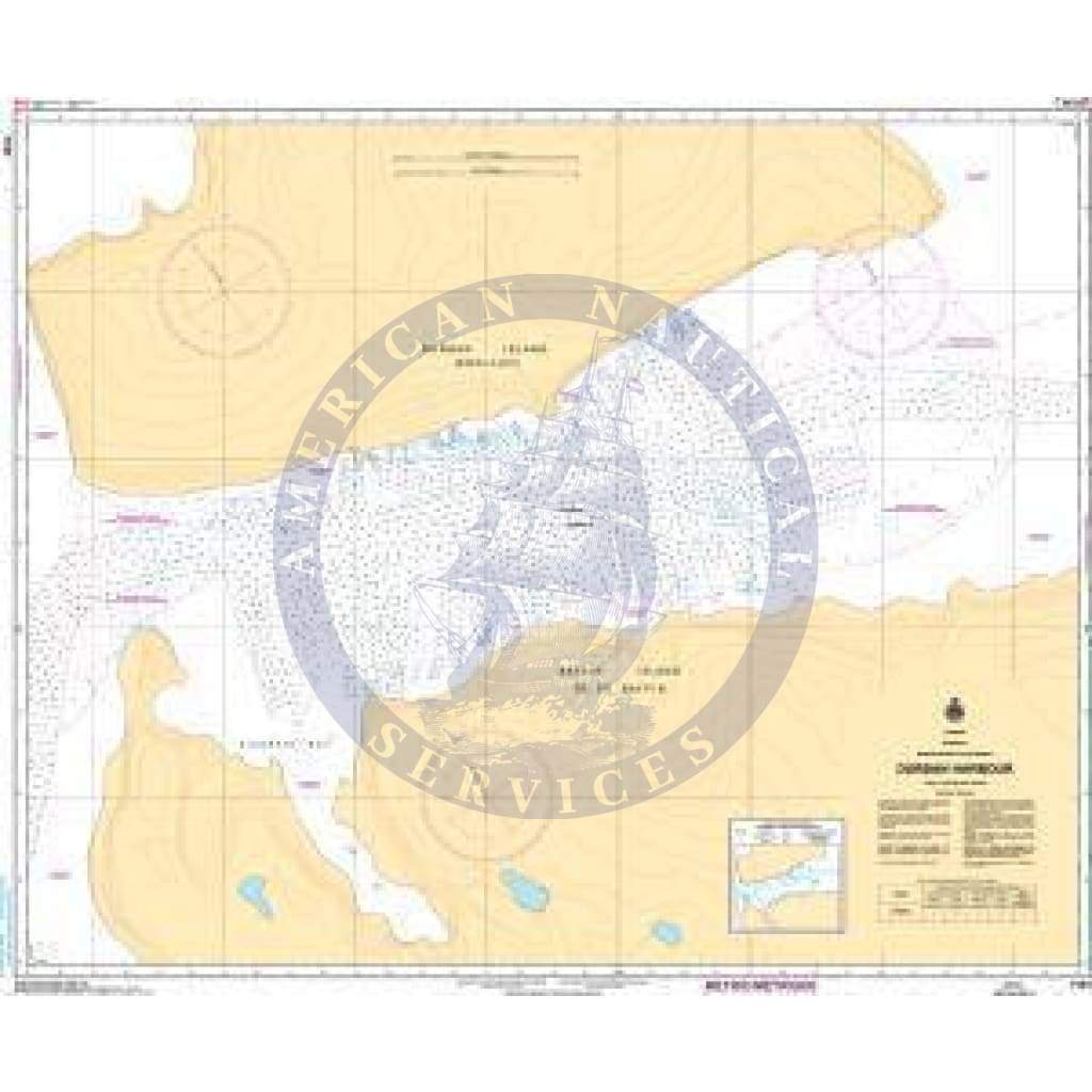 CHS Nautical Chart 7181: Durban Harbor