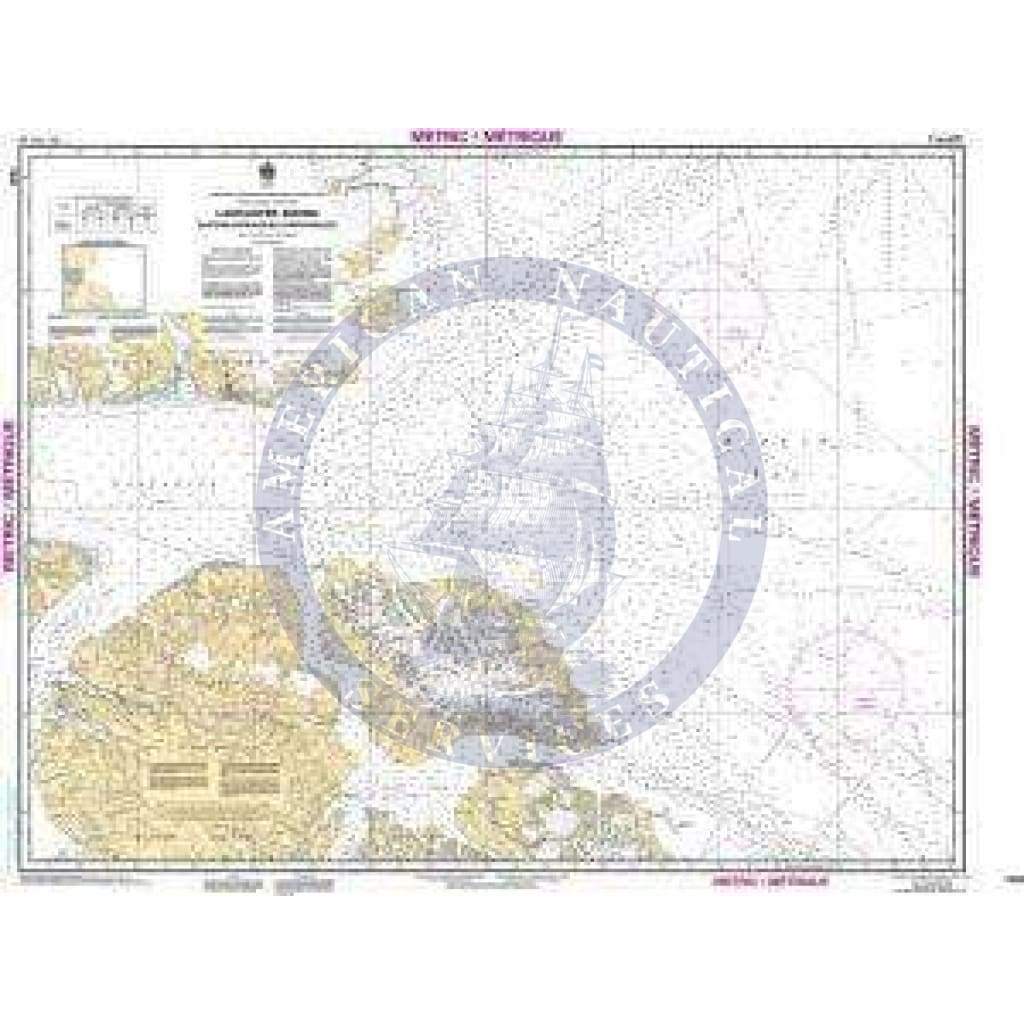 CHS Nautical Chart 7220: Lancaster Sound, Eastern Approaches/Approches Est
