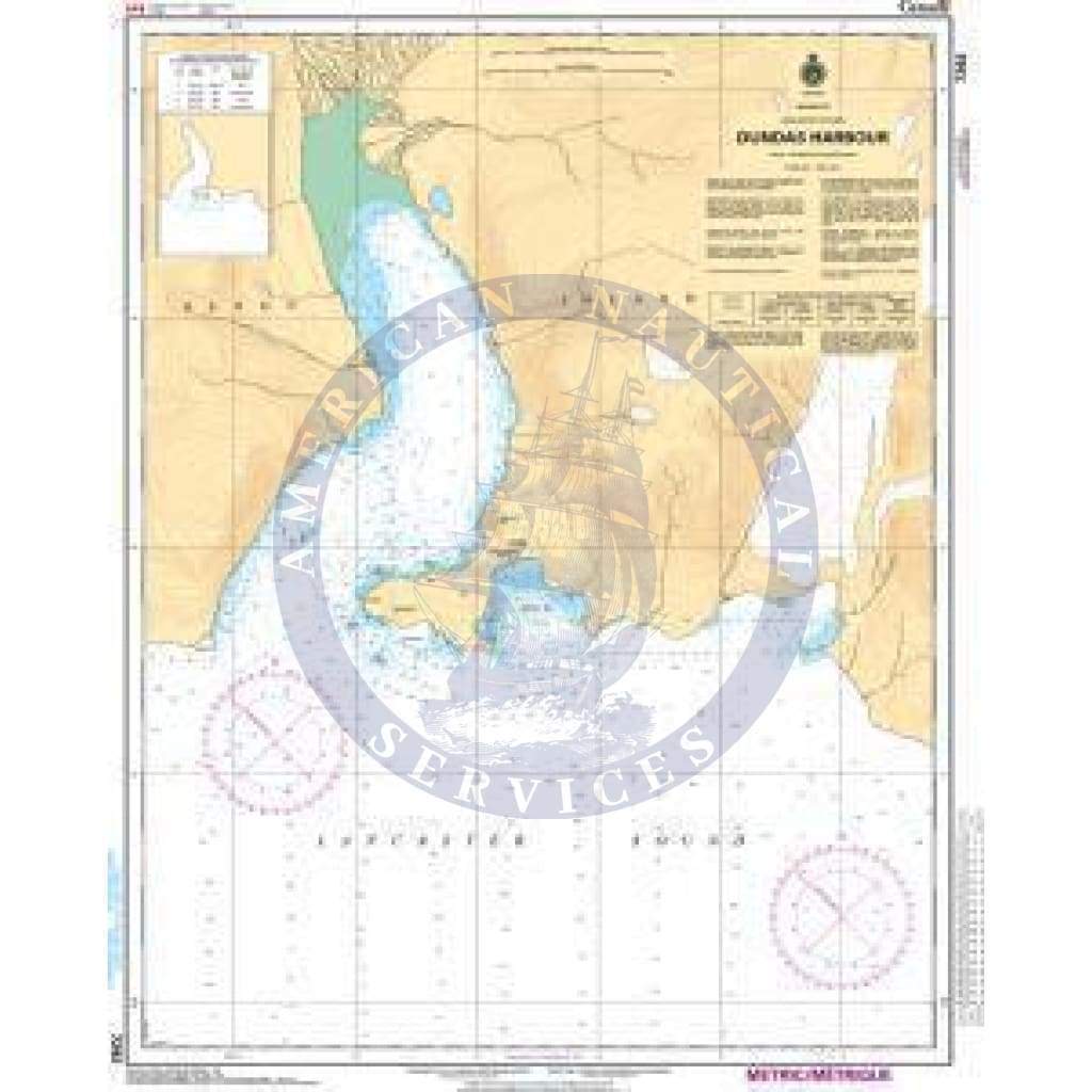 CHS Nautical Chart 7292: Dundas Harbour