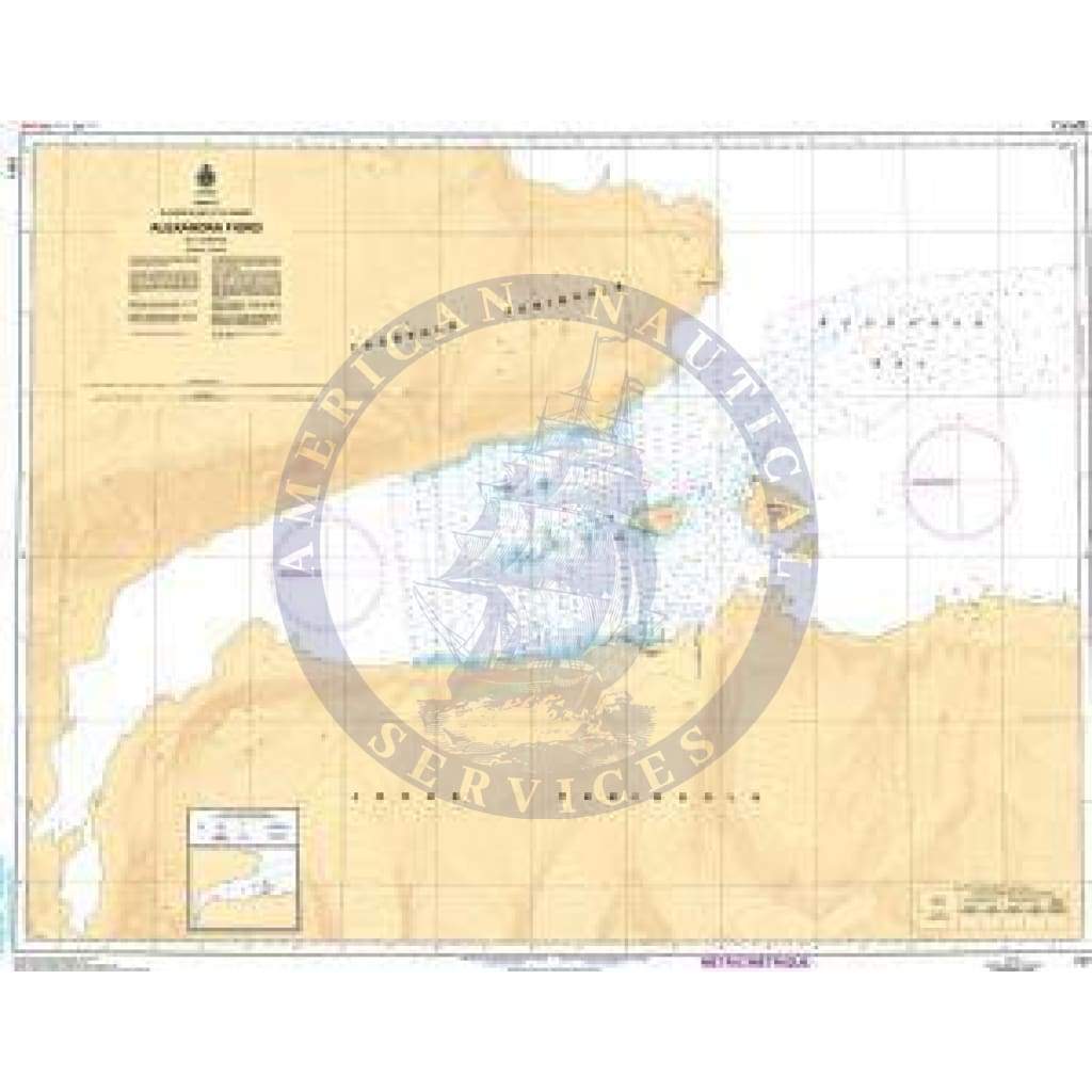 CHS Nautical Chart 7371: Alexandra Fiord