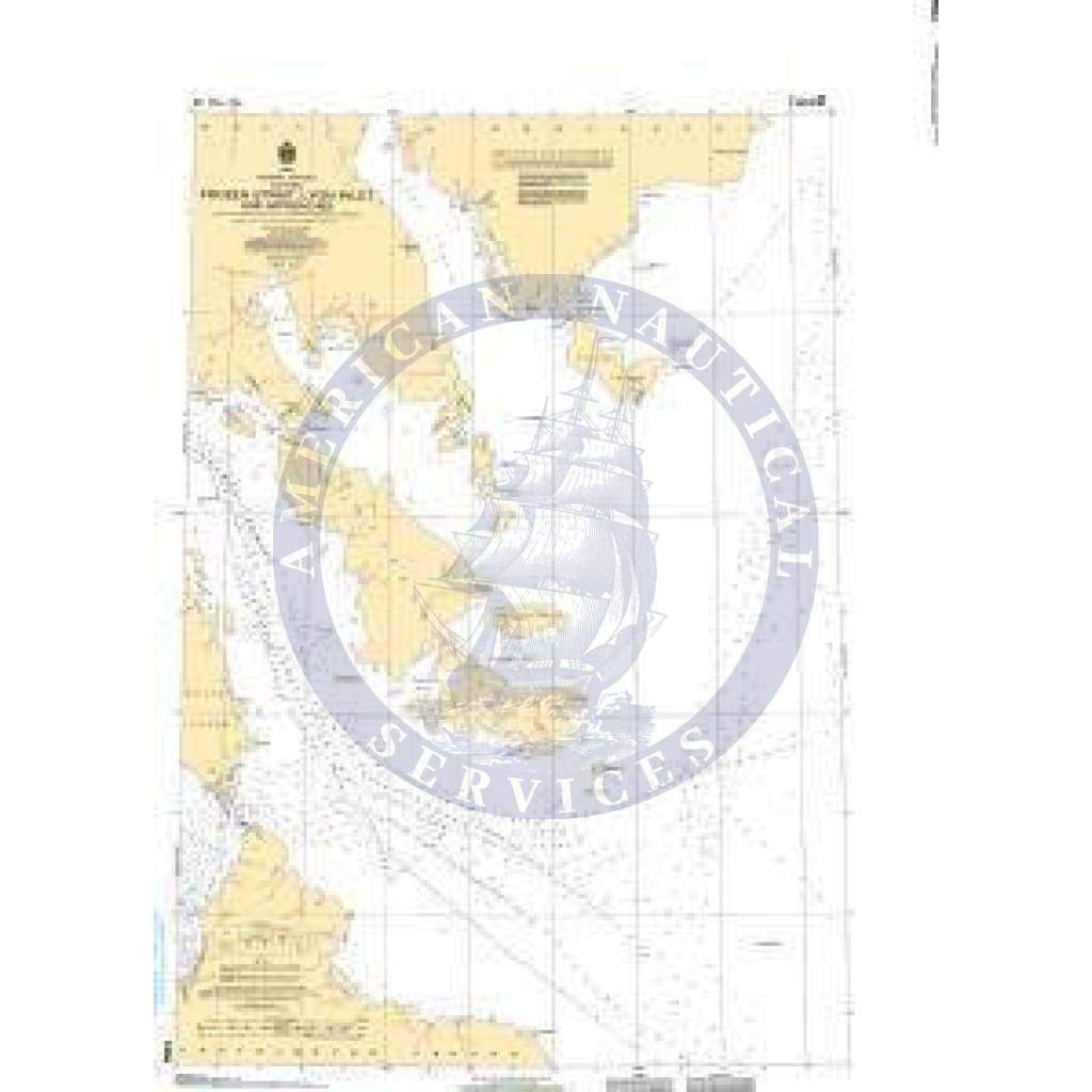 CHS Nautical Chart 7404: Frozen Strait, Lyon Inlet and Approaches