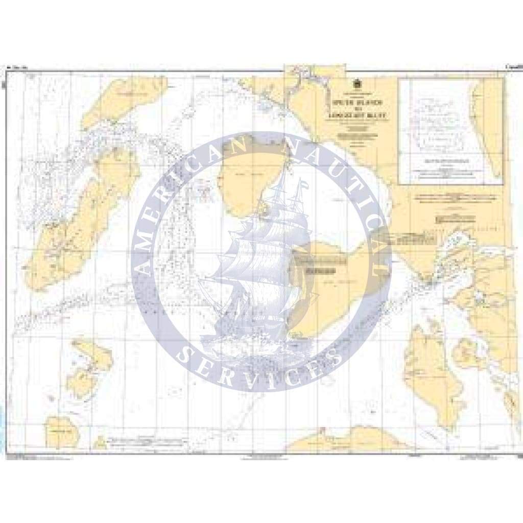 CHS Nautical Chart 7411: Spicer Islands to Longstaff Bluff