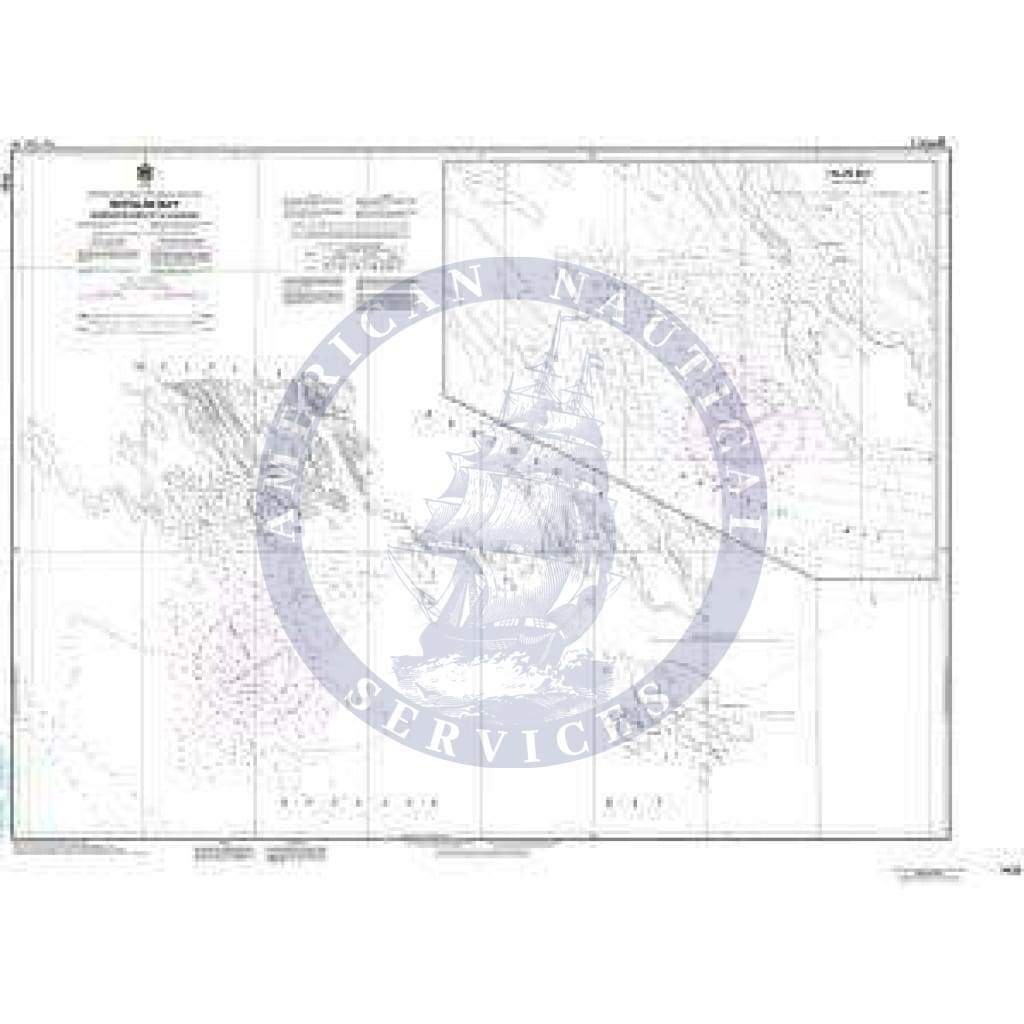 CHS Nautical Chart 7430: Repulse Bay Harbours Islands to/à Talun Bay