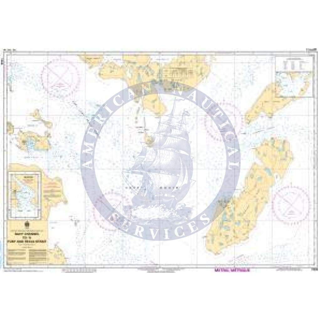 CHS Nautical Chart 7486: Navy Channel to/à Fury and Hecla Strait