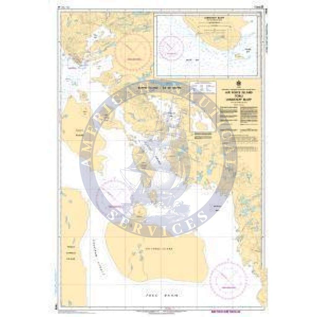 CHS Nautical Chart 7488: Air Force Island to/au Longstaff Bluff