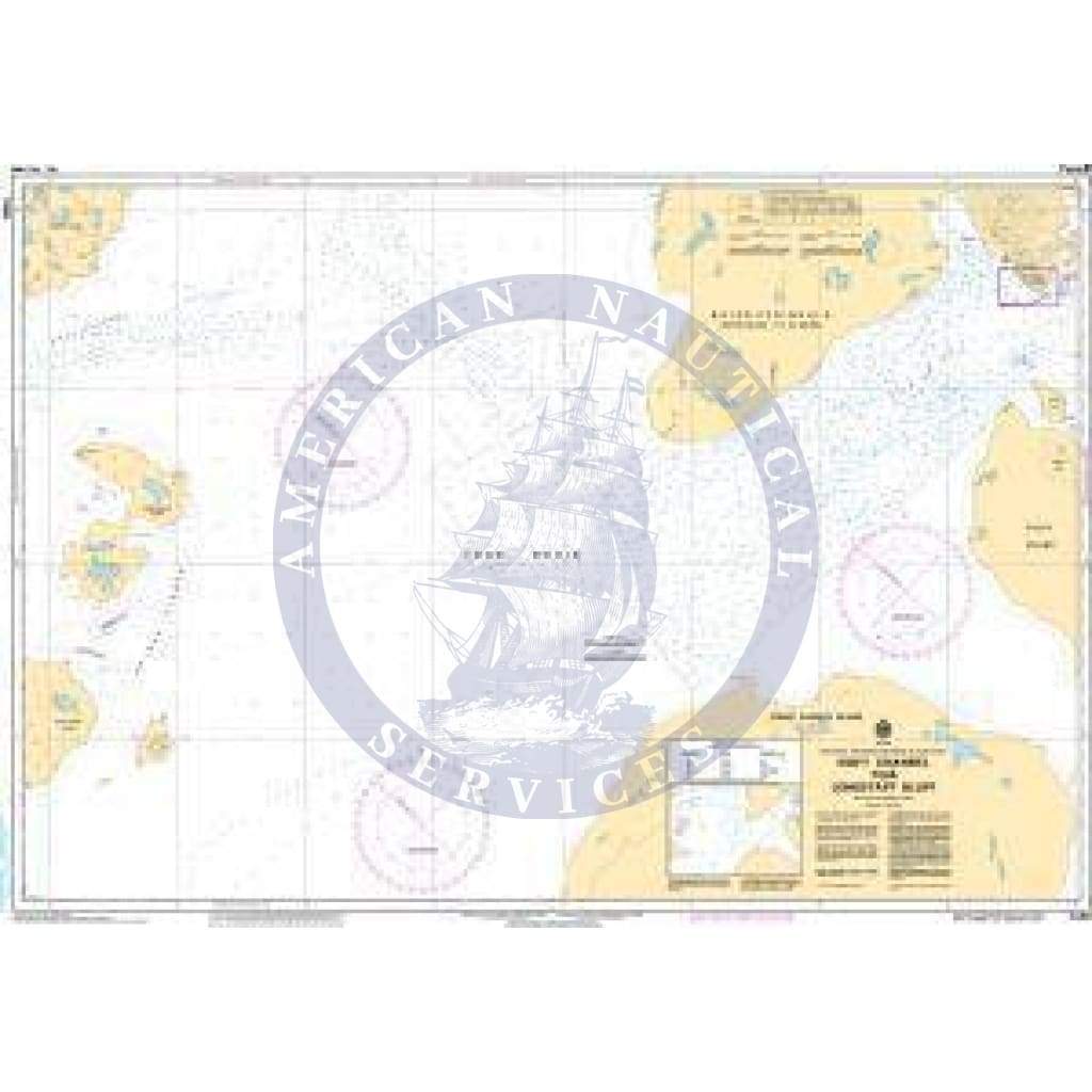CHS Nautical Chart 7489: Navy Channel to/à Longstaff Bluff