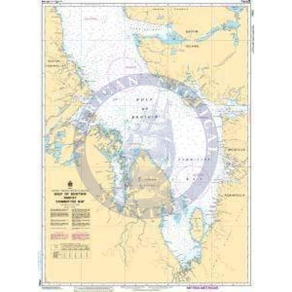 CHS Nautical Chart 7502: Gulf of Boothia and/et Committee Bay