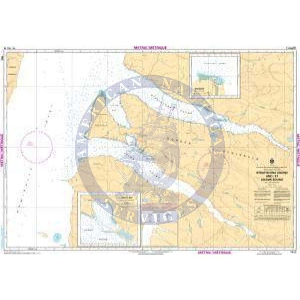CHS Nautical Chart 7512: Strathcona Sound and/et Adams Sound
