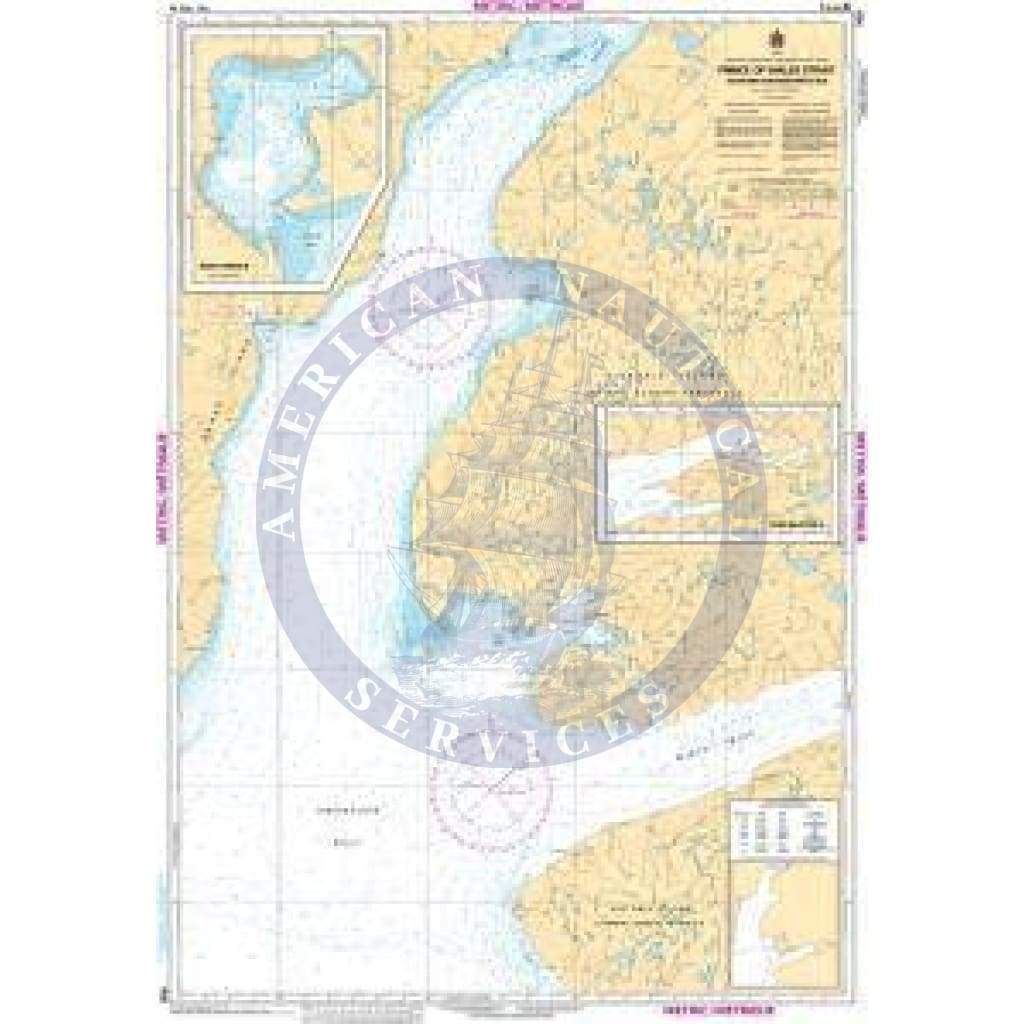 CHS Nautical Chart 7521: Prince of Wales Strait, Southern Portion/ Partie Sud