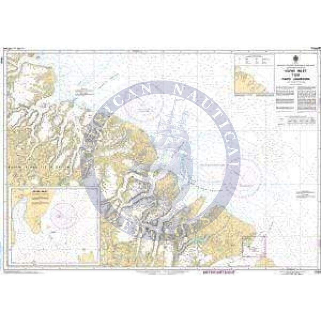 CHS Nautical Chart 7565: Clyde Inlet to/à Cape Jameson