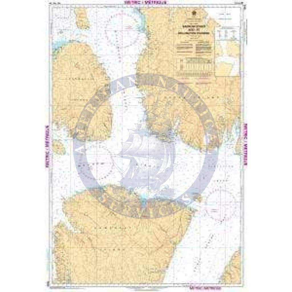 CHS Nautical Chart 7569: Barrow Strait and/et Wellington Channel