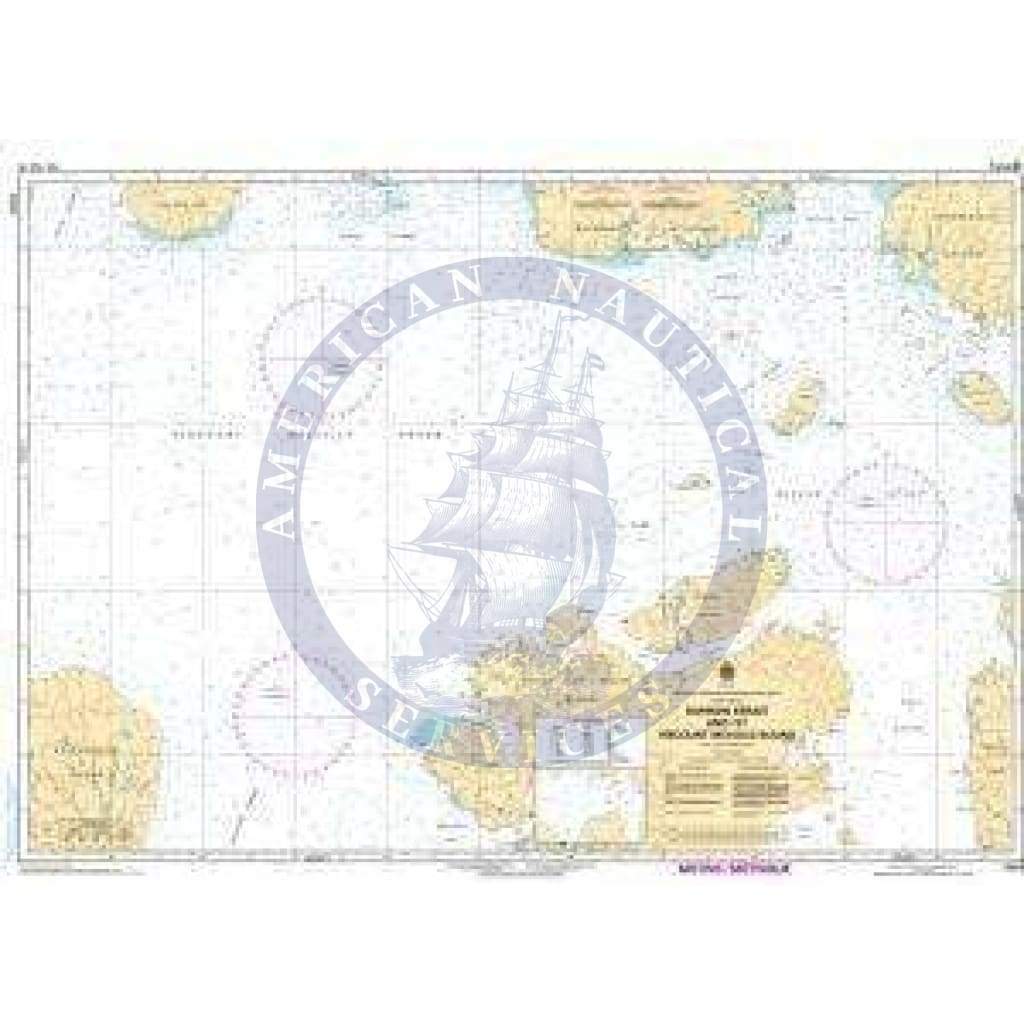 CHS Nautical Chart 7570: Barrow Strait and/et Viscount Melville Sound
