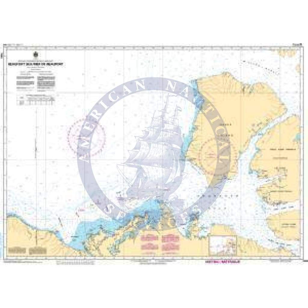 CHS Nautical Chart 7600: Beaufort Sea/ Mer de Beaufort