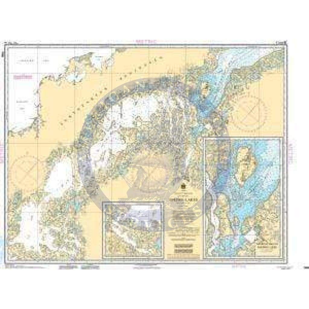 CHS Nautical Chart 7608: Eskimo Lakes