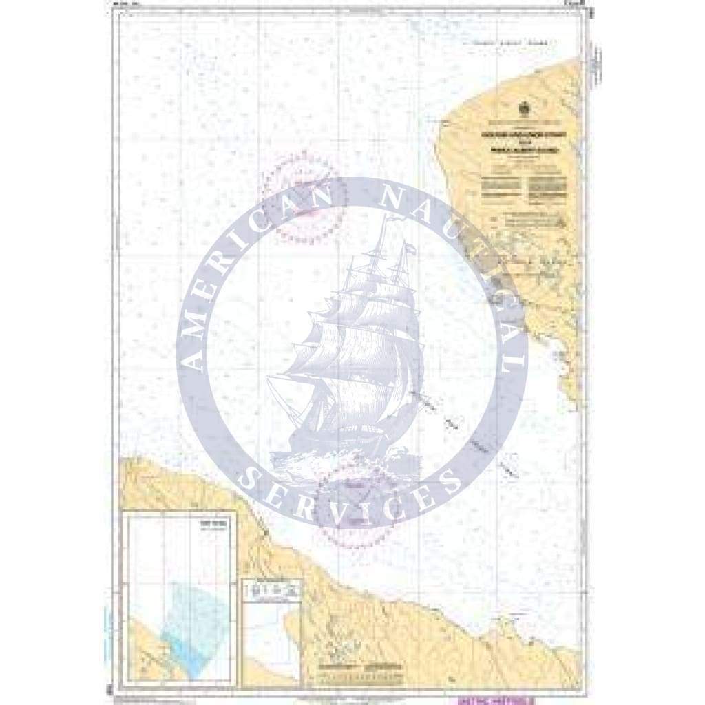 CHS Nautical Chart 7667: Dolphin and Union Strait To/ A Prince Albert Sound