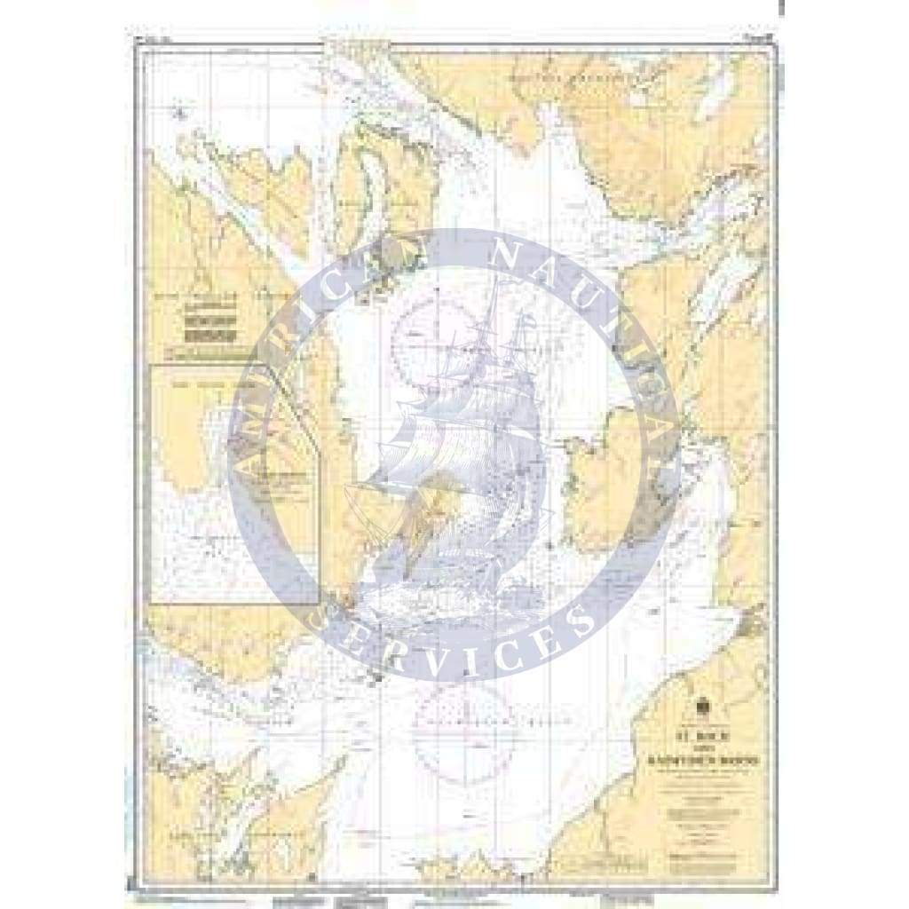 CHS Nautical Chart 7760: St. Roch and/et Rasmussen Basins