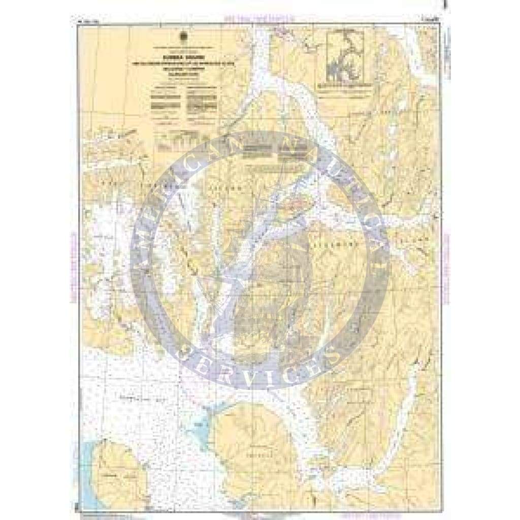 CHS Nautical Chart 7940: Eureka South and Southern Approaches/et Les Approches Du Sud Including/y Compris Baumann Fiord
