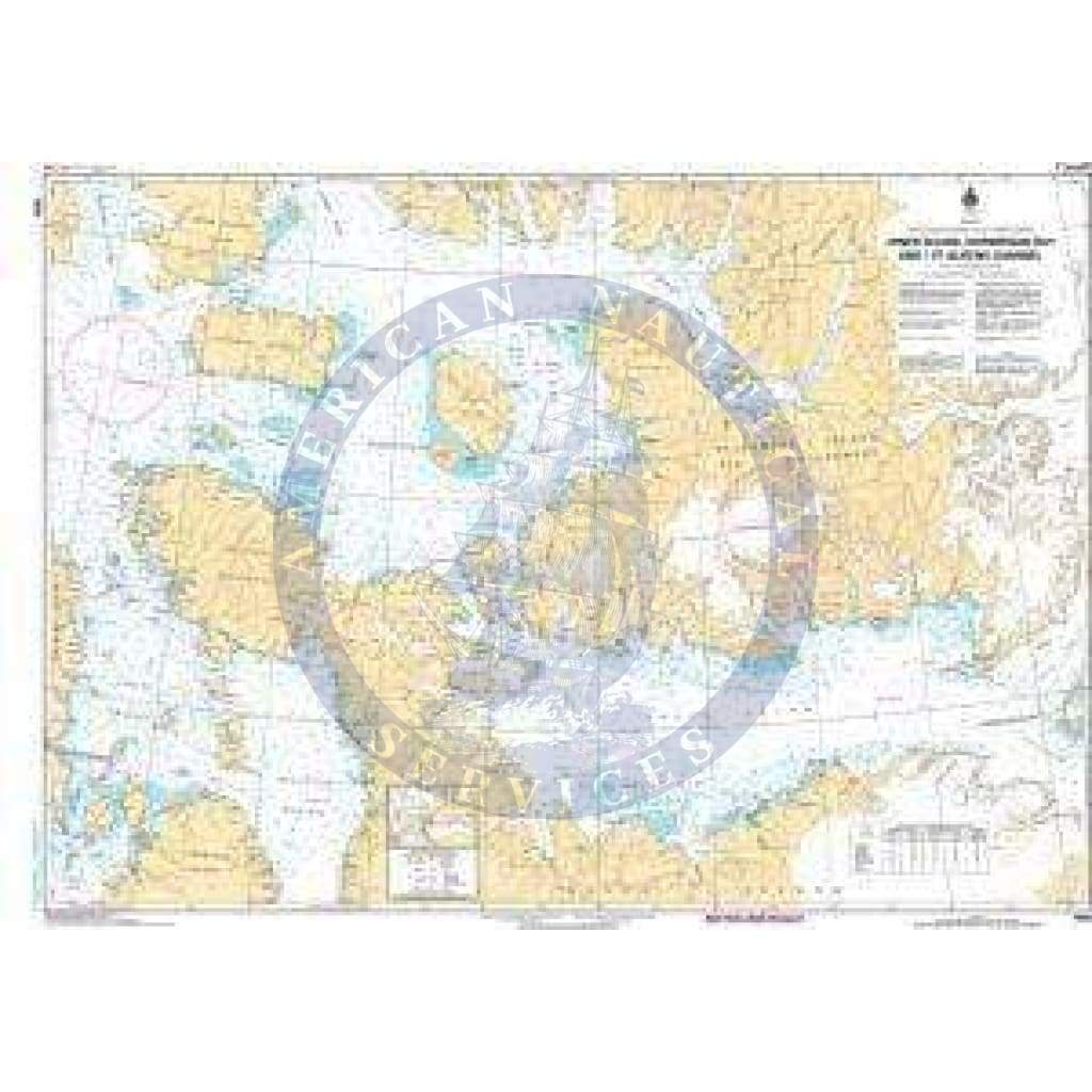 CHS Nautical Chart 7950: Jones Sound,Norwegian Bay and Queens Channel