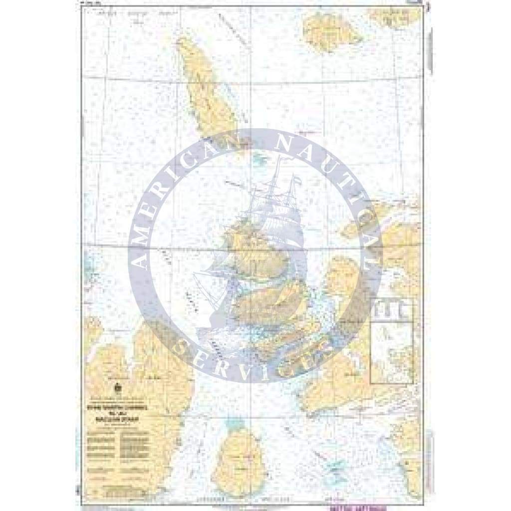 CHS Nautical Chart 7980: Byan Martin Channel to/au Maclean Strait