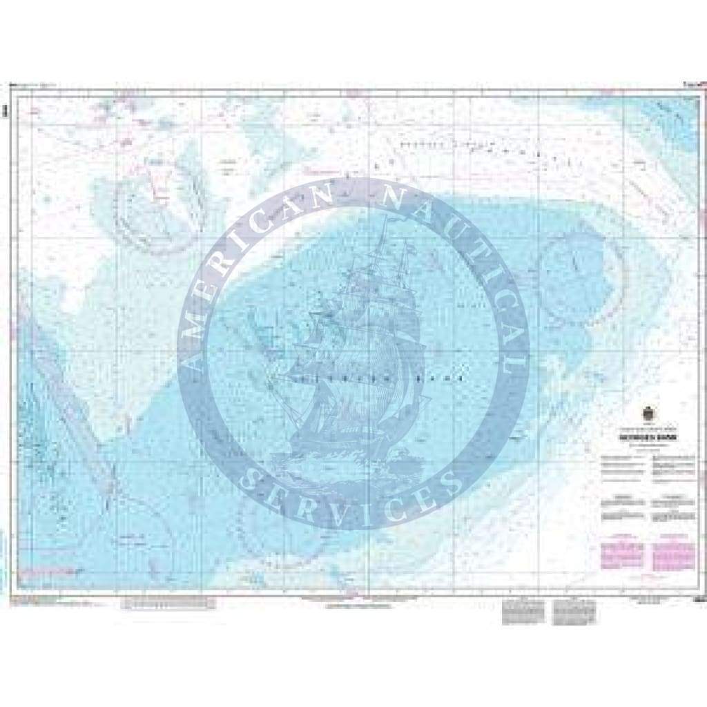 CHS Nautical Chart 8005: Georges Bank