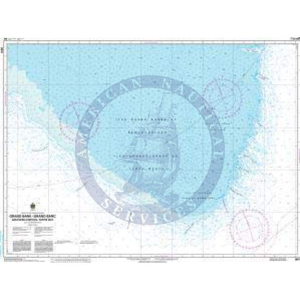CHS Nautical Chart 8010: Grand Bank/Grand Banc Southern Portion/Partie Sud