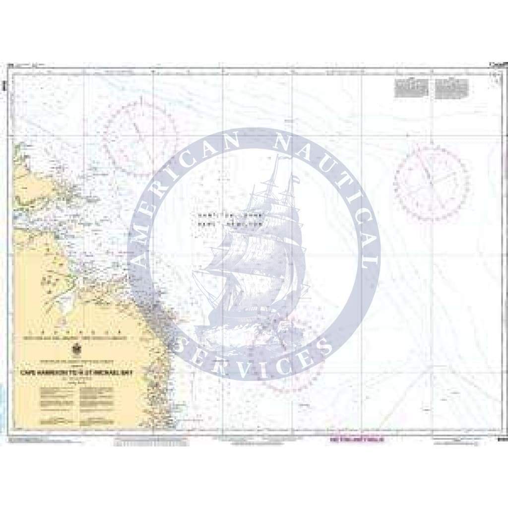 CHS Nautical Chart 8048: Cape Harrison to/à St. Michael Bay
