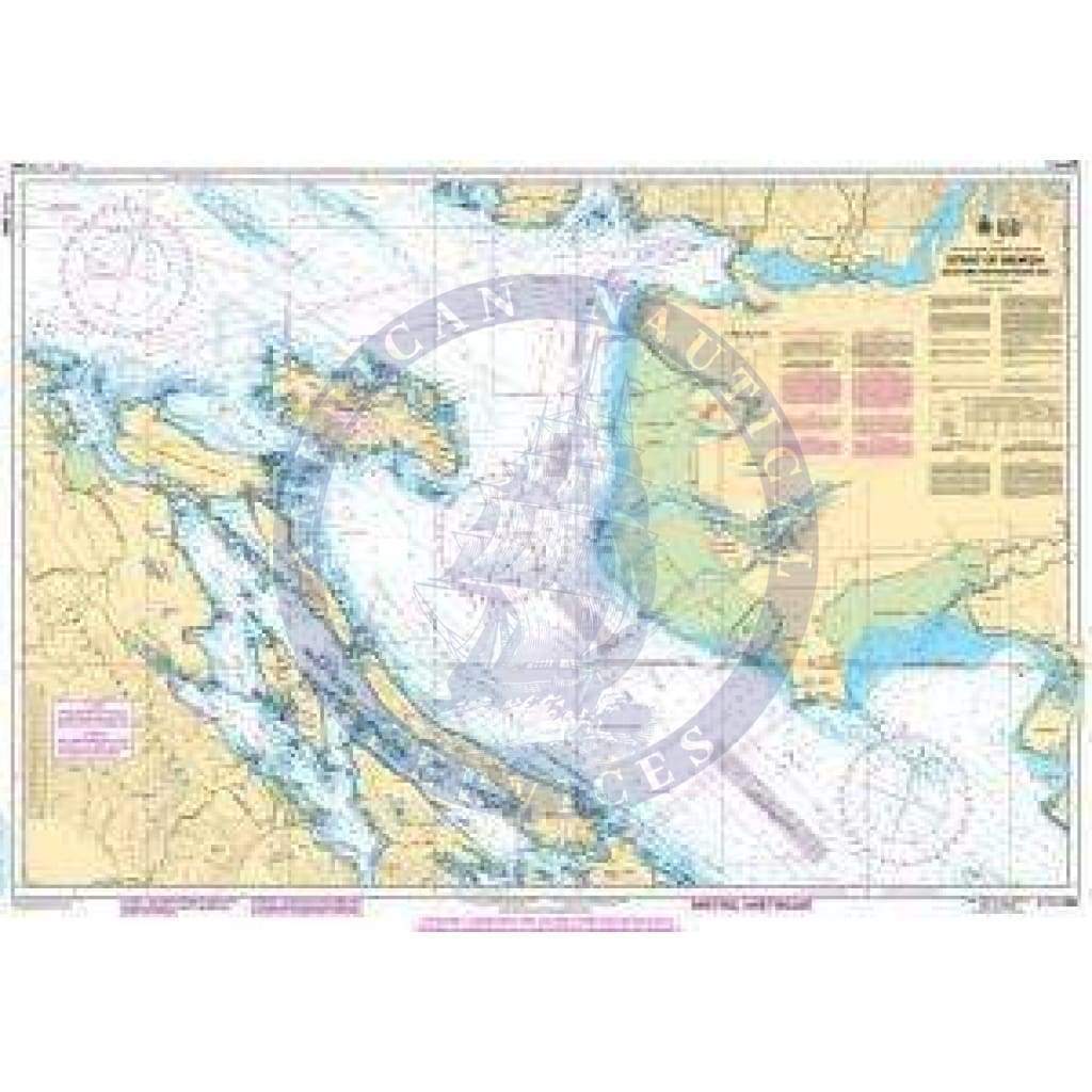 CHS Nautical Chart 9996IC: St. Michael Bay to/aux Gray Islands